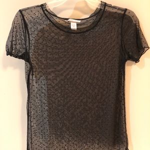 Victoria’s Secret mesh tee